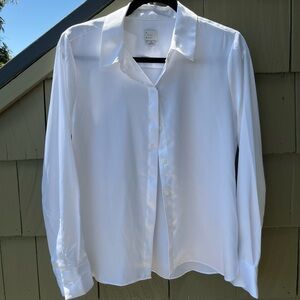 New Day Silky Satin Shirt S